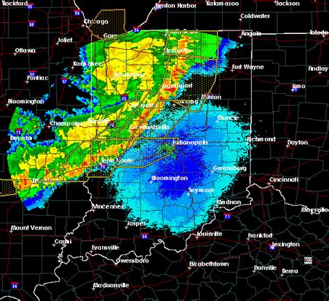 Current and future radar maps for assessing areas of precipitation, type, and intensity. . Terre haute weather radar